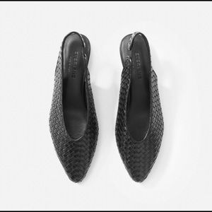 Everlane Woven Sling-backs